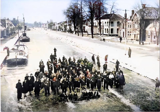 Schaatstocht 1940